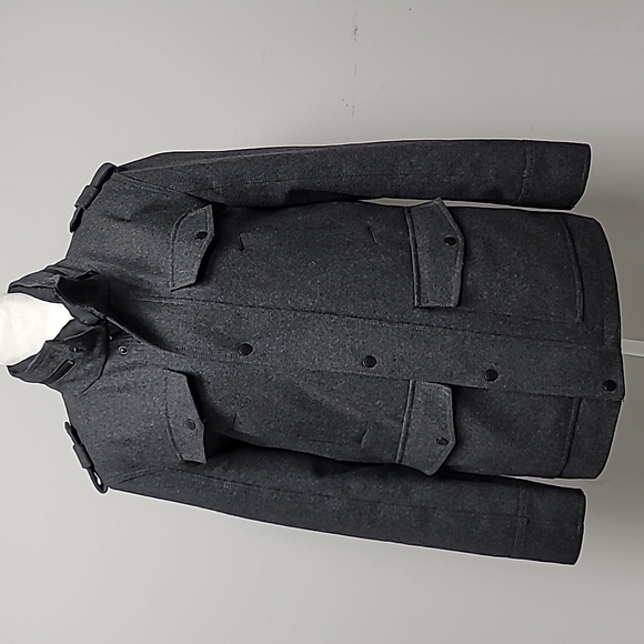 Guess wool blend pea coat